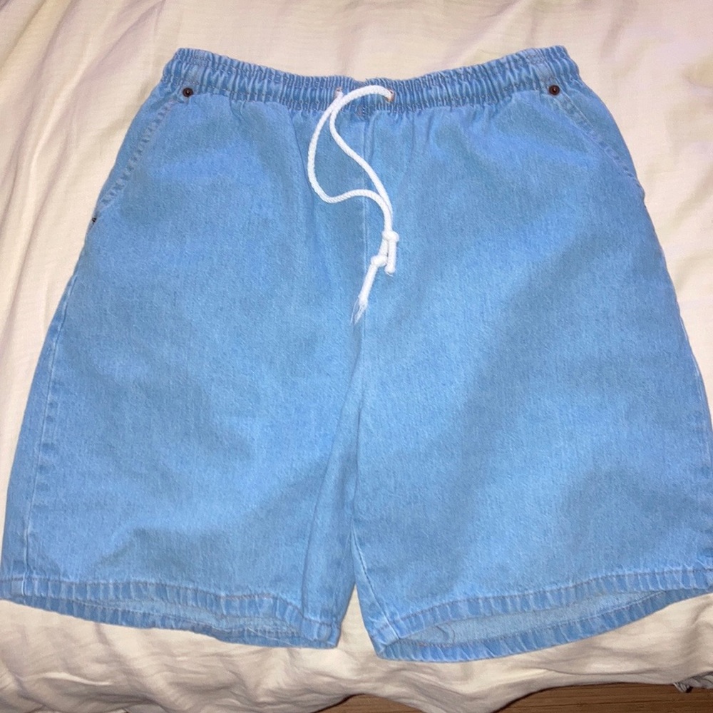 Vintage Blue Jeans Board Shorts